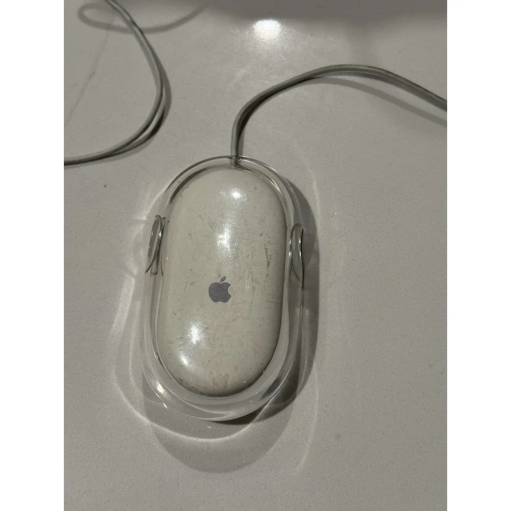 Apple Pro Mouse USB Wired Optical Mouse 2-Button Working